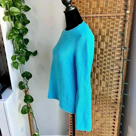 Lilly Pulitzer Blue Knit Sweater 100% Cotton in Blue - Picture 4 of 9